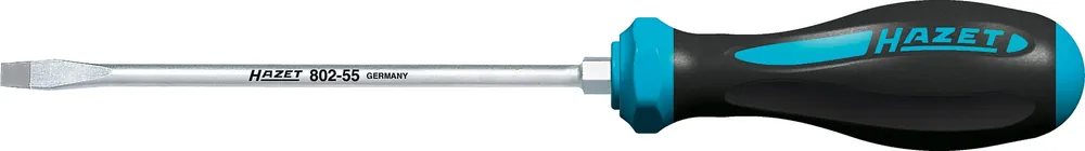 HAZET Schraubendreher HEXAnamic®- Schlitz Profil - 264 mm 802-65 Begrenztes Angebot