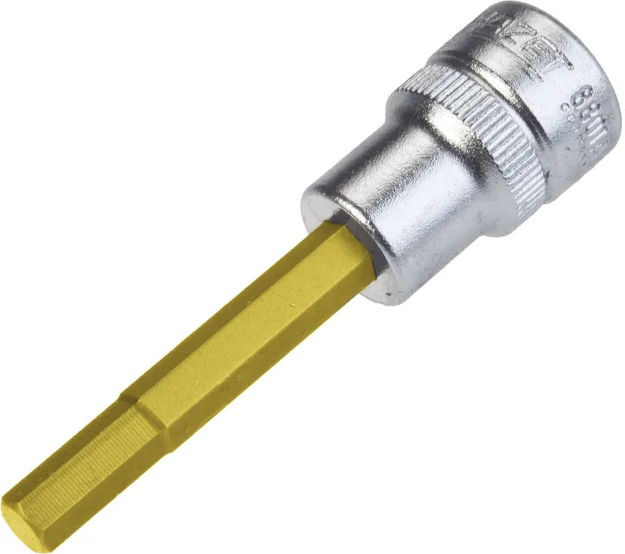 HAZET Schraubendreher-Steckschlüssel 10mm 3/8 Zoll Innen-Sechskant 65mm 8801A-7/32 Sonderangebot