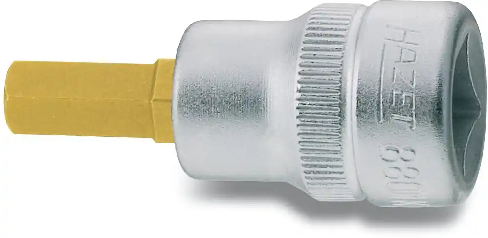 Günstig HAZET Schraubendreher-Steckschlüsseleinsatz 10mm 3/8 Zoll Innen-Sechskant 8 8801K-8