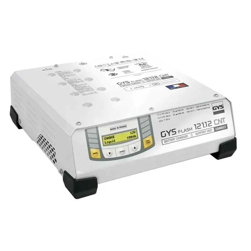 Geprüft GYS Gysflash 121.12 Cnt-Fv - Kabel 5 M Inverterladegerät 026971