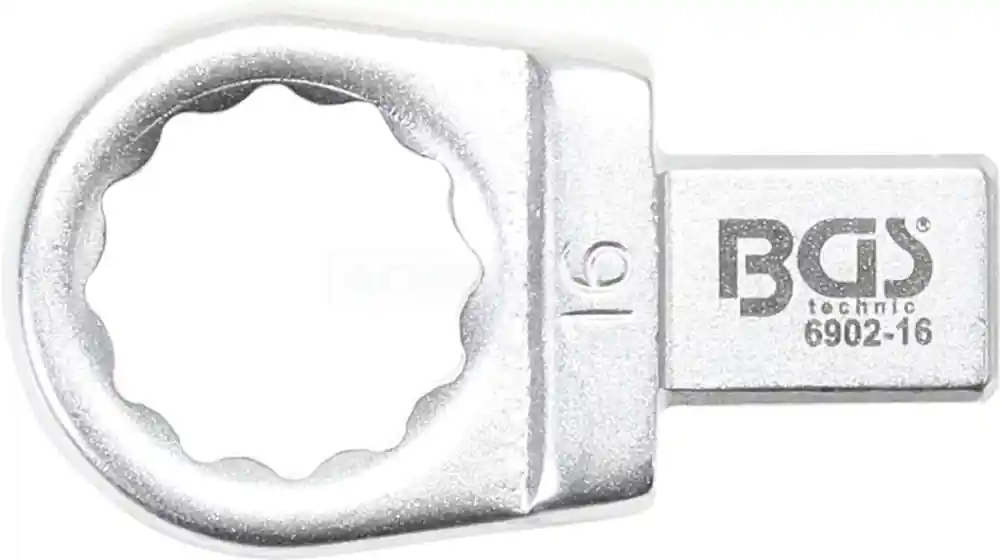 BGS Einsteck-Ringschlüssel | 16 mm | Aufnahme 9 x 12 mm – 6902-16 Top-Angebot