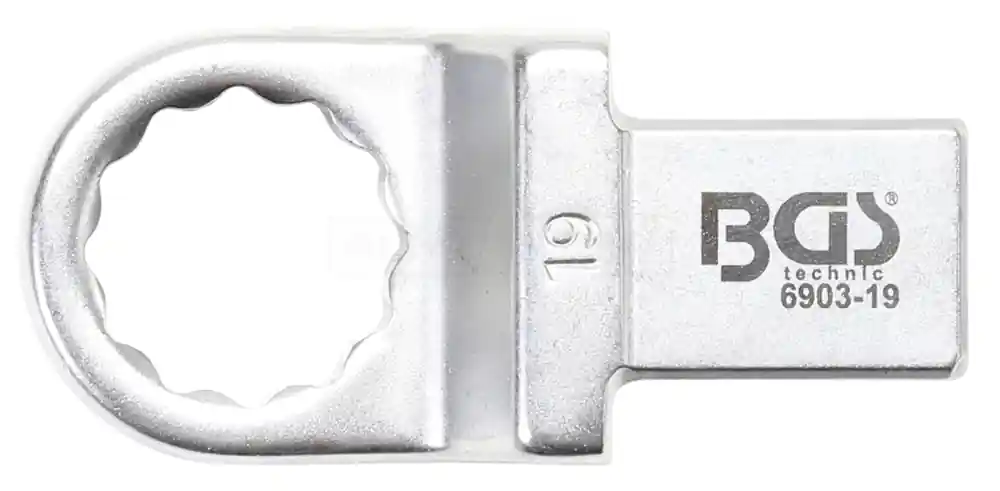 BGS Einsteck-Ringschlüssel | 19 mm | Aufnahme 14 x 18 – 6903-19 Nur Heute