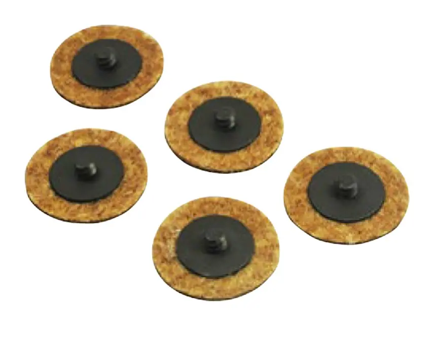 Sale HAZET 5x ROLOC Schleifvlies Scheiben 50mm Korn 80 braun Vliesscheiben