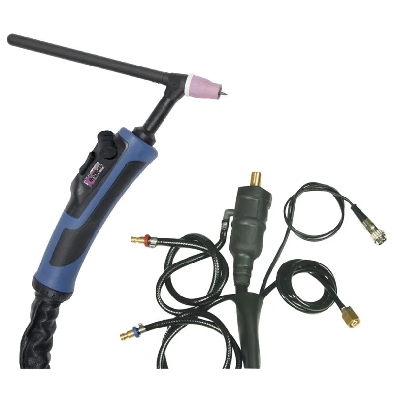Markenware GYS WIG-Brenner ABITIG 450 W P - flüss. - 8 m - St. 35/50 + AMPH. 7-pol. - 060760