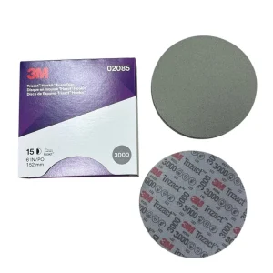 3M™ 02085 (vorm. 50414) 15x Trizact™ Schleifscheiben 443SA grau 150mm P3000 Versand Am Gleichen Tag