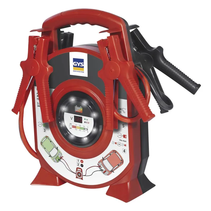 GYS Starthilfekabel 500A - 2 x 3,5m - Ø 25mm² - isolierte Klemmen - 027695 Expressversand