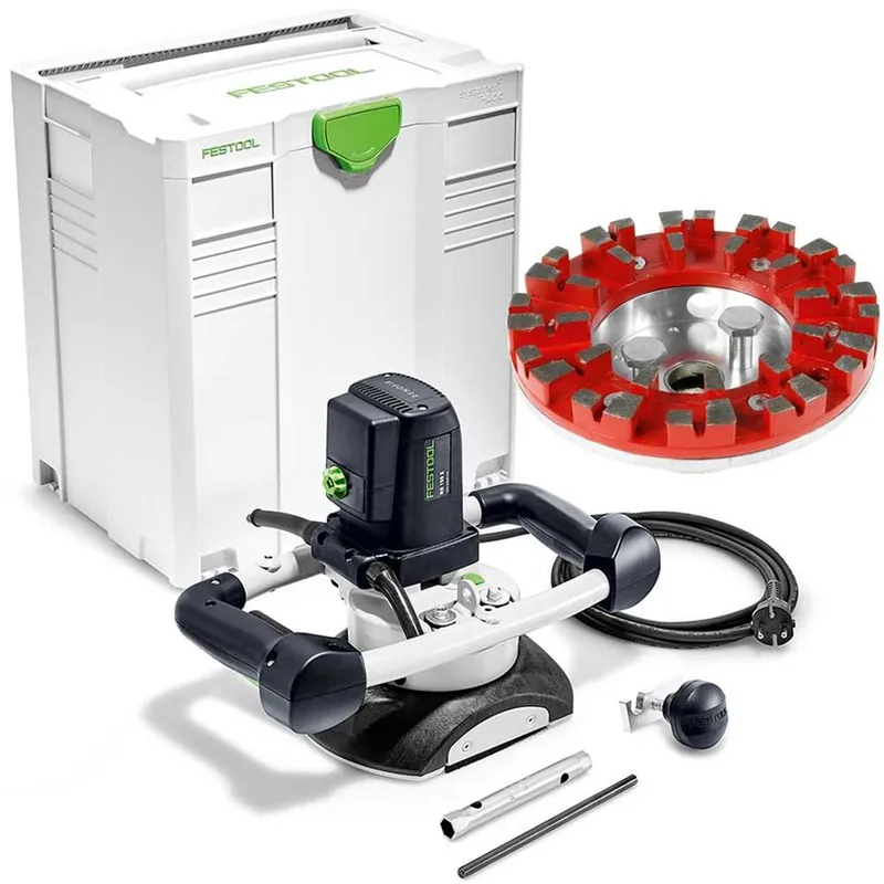 Sonderangebot Festool Renovierungsfräse RENOFIX RG 150 E Set DIA ABR 768986 im SYSTAINER SYS 5 T LOC RGP 150