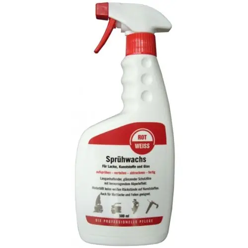 ROTWEISS Sprühwachs 500ml 2111 Wachs Konservierung Detailing Günstig
