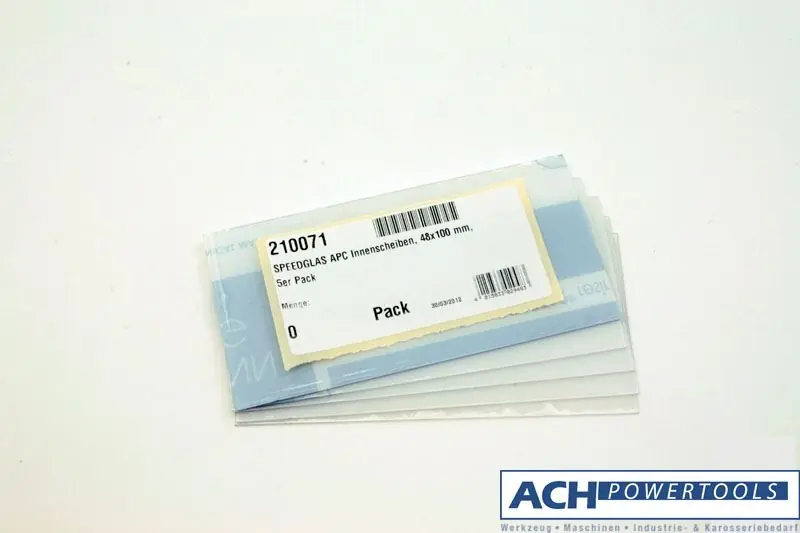 Garantierte Lieferung ACH Innenscheiben für APC 48x100 mm 5er-Pack aus WKS Produktion 210071