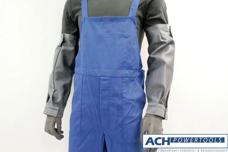 Angebot ACH Ärmelschoner mit Klettverschluß aus SECAN Baumwollgewebe grau linker Ärmel 505211