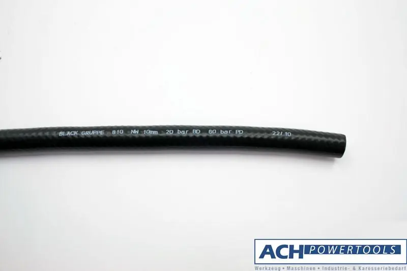 ACH Hochdruckschlauch bis 20 bar Meterware 10x3,0 mm schwarz 521182 Sale