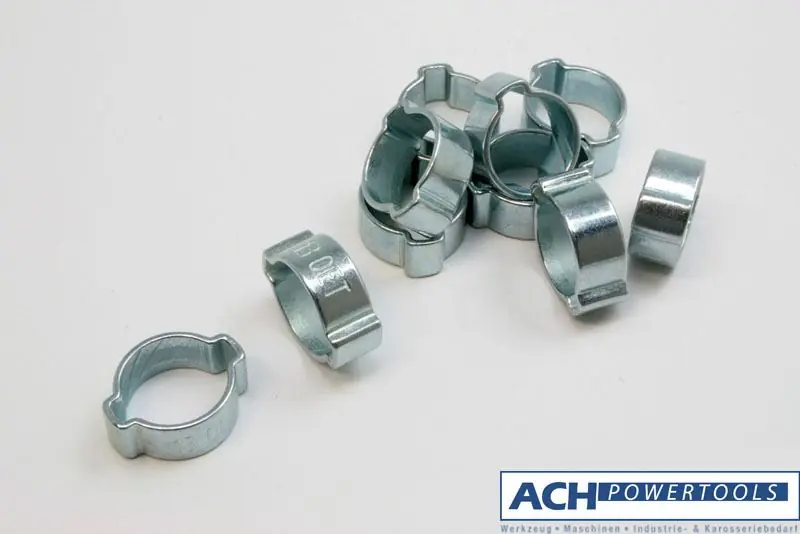 ACH 2- Ohr Klemme Ø 13,0 - 15,0 mm Breite ca. 7,5 mm 521933 Top-Angebot