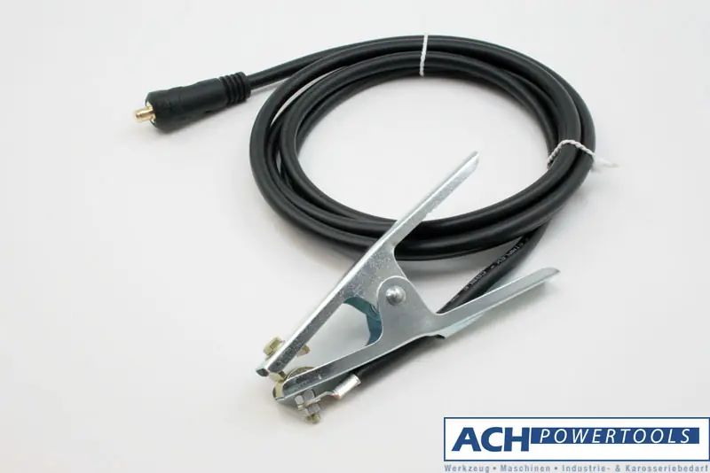 ACH Massekabel PVC mit Masseklemme 200 A 25 mm² Dorn 9 mm 10 m 642526 Neue Kollektion
