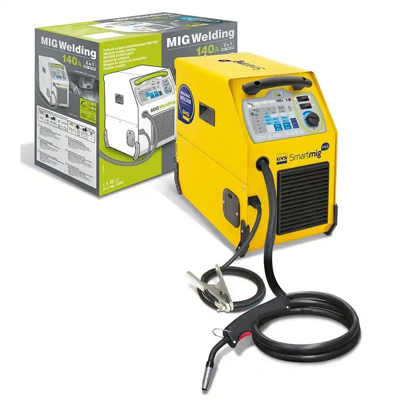 GYS Smartmig 142 MIG MAG Schweißgerät 033153 bis 140A 230V + Brenner Sofort Bestellen