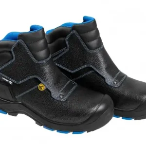 Högert Sicherheitsschweißer-Stiefel S3S FO SR schwarz ESD Klettverschluss "Stad" Jetzt Bestellen