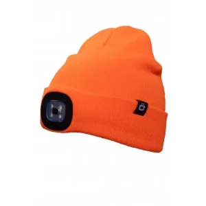 Högert Wintermütze „Otto“ mit LED-Lampe aufladbar Ausverkauf