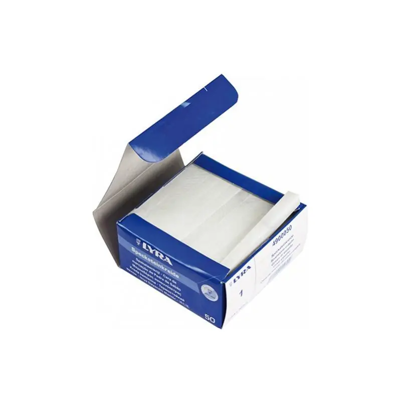 Bestpreis Lyra Specksteinkreide á 50 Stück 10 x 10 x 100mm