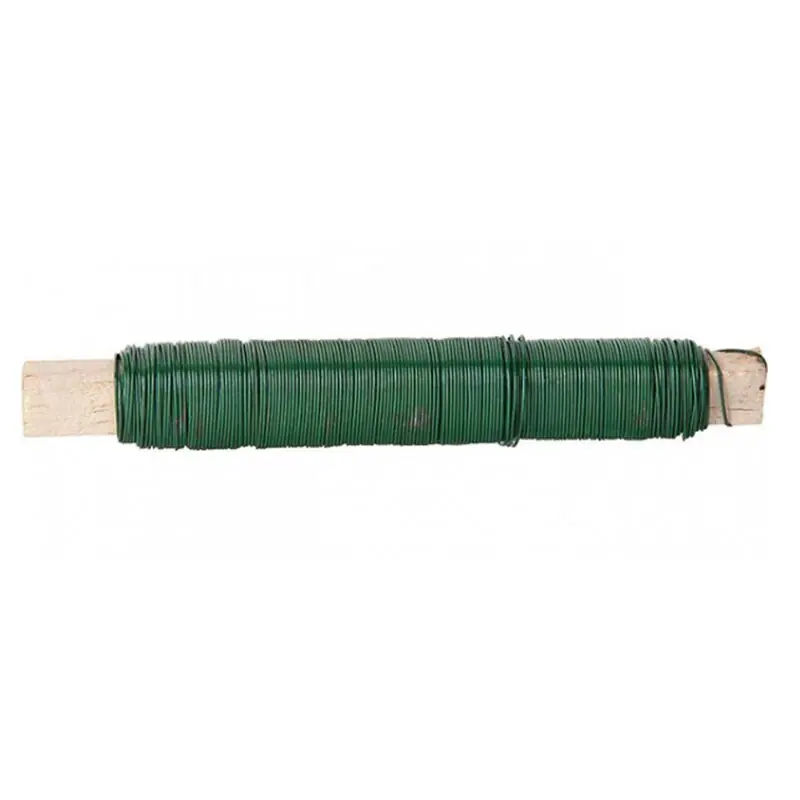 1 Spule Wickeldraht 100 gr. grün beschichtet Nur Heute