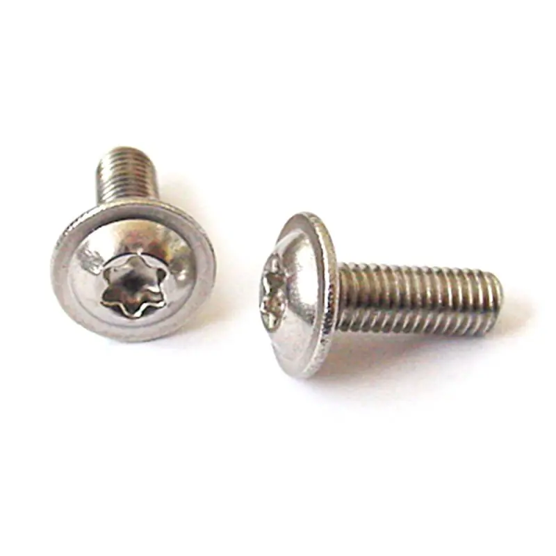 Bestpreis 1000 Stück Linsenflanschschrauben ISO 7380-2 A2 Torx M3 x 10