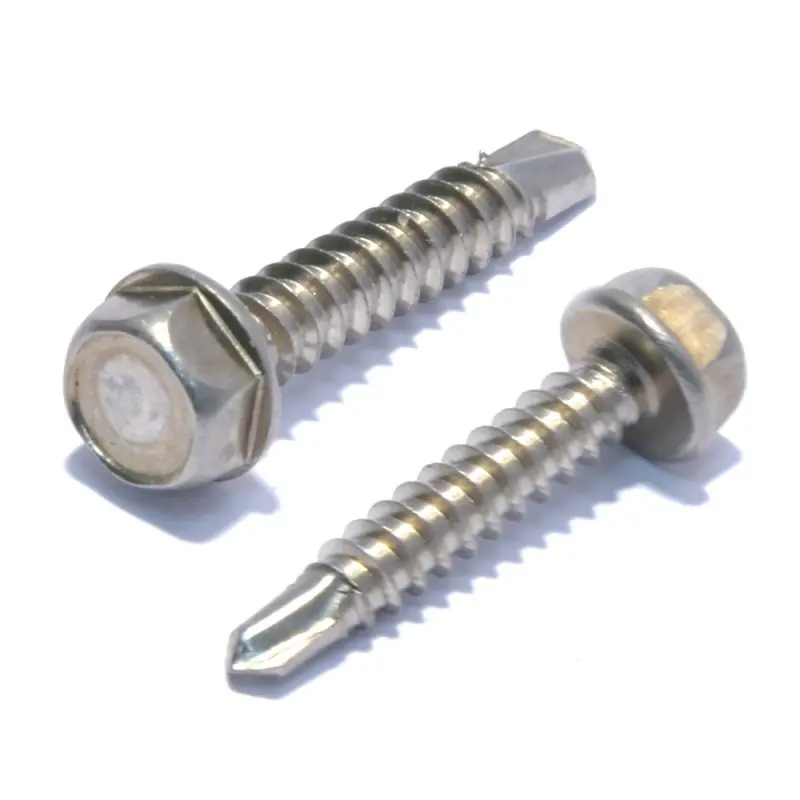 Neue Ware 500 Stück Bohrschraube DIN 7504-K Edelstahl A2 6,3 x 19