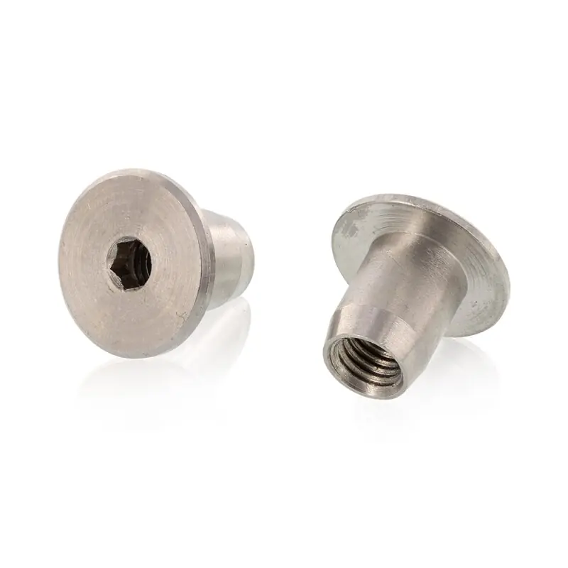 Jetzt Bestellen 50 Stück Hülsenmutter Flachkopf Edelstahl M 10 x 18 mm