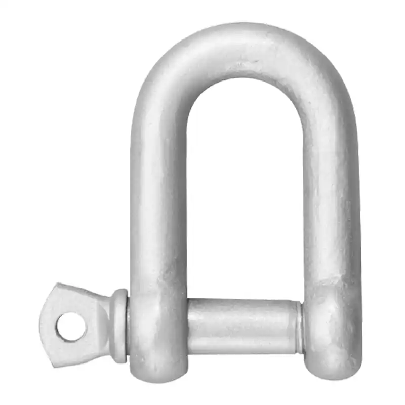 Neuheit 1 Stück Schäkel gerade verzinkt 16 mm