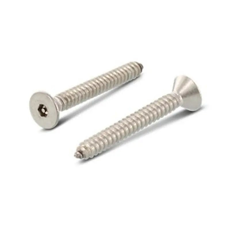 100 Stück Sicherheitsschrauben Senkkopf mit ISK + Pin A2 6,3x32 mm Finale Aktion