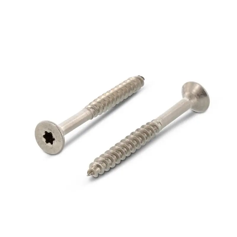 100 Stück Spanplattenschrauben A2 Torx TG 6,0x140/70 TX25 Preiswert