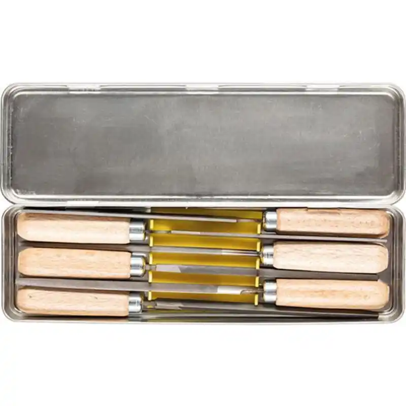 Schlüsselfeilen-Set Nr. 265 K 100mm Hieb 2 6-teilig PFERD Pferd Highlight