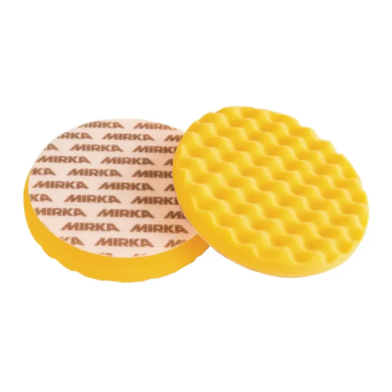 Mirka Schaumstoffpad PRO Grip - Polierpads gelb, gewaffelt Direkt Vom Hersteller