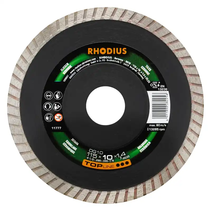 Super-Preis Rhodius Diamanttrennscheibe DG10