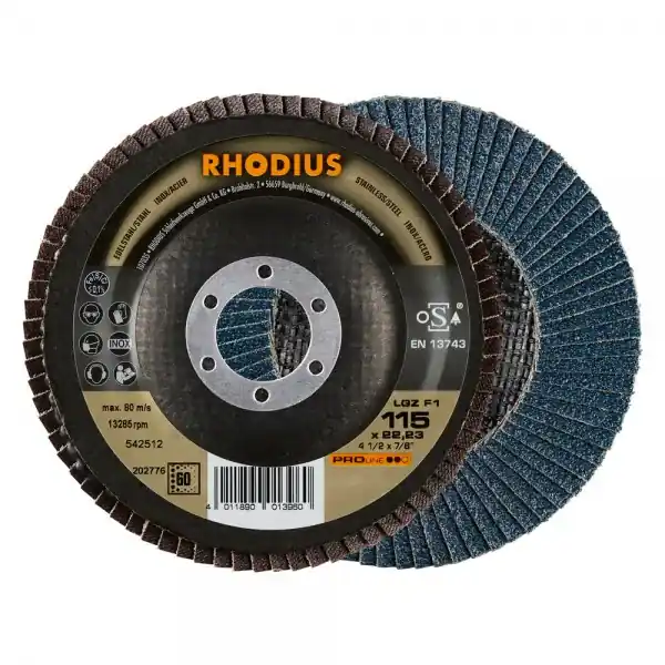 Direktkauf Rhodius Fächerschleifscheibe LGZ F1