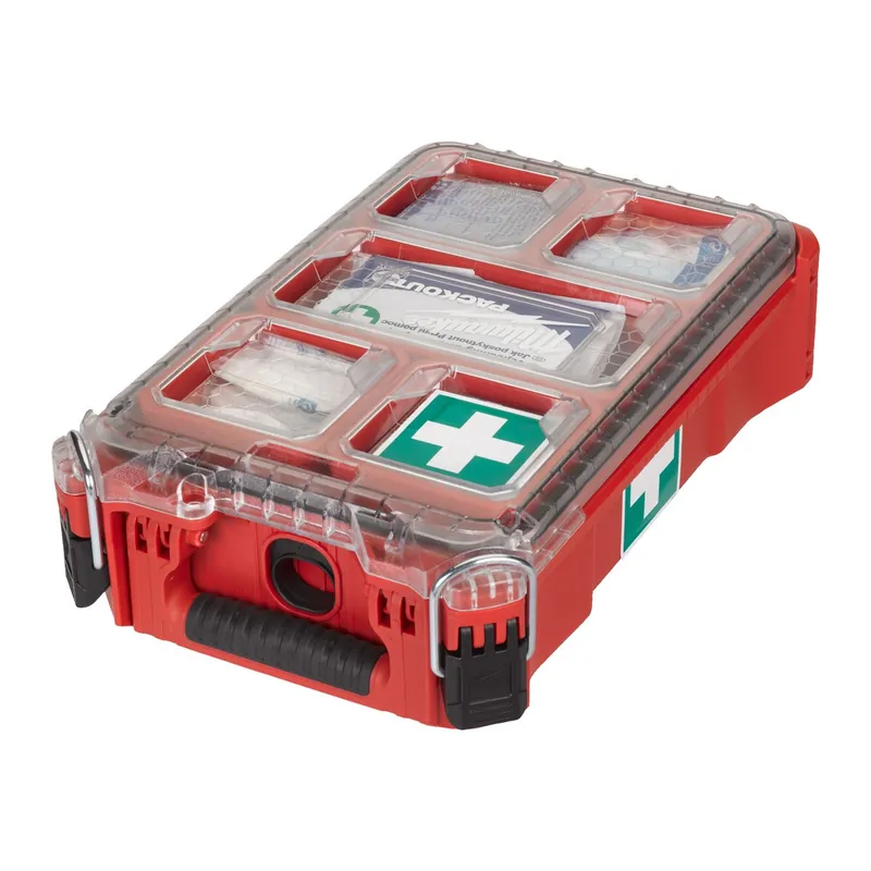 Milwaukee PACKOUT Erste-Hilfe-Kit im Compact Organiser DIN 13157 Sichere Zahlung