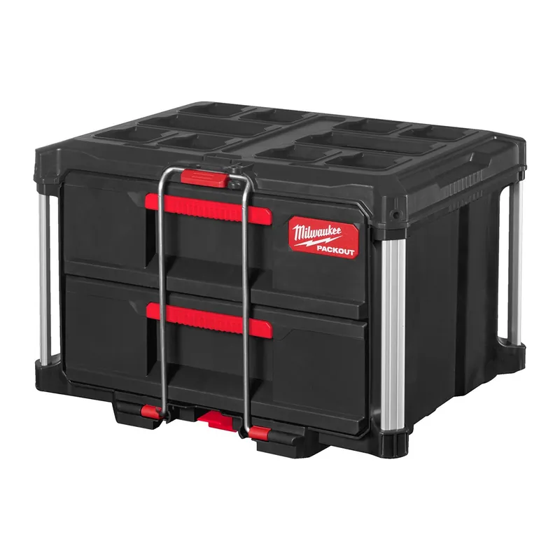 Kracherpreis Milwaukee PACKOUT Koffer mit 2 Schubladen