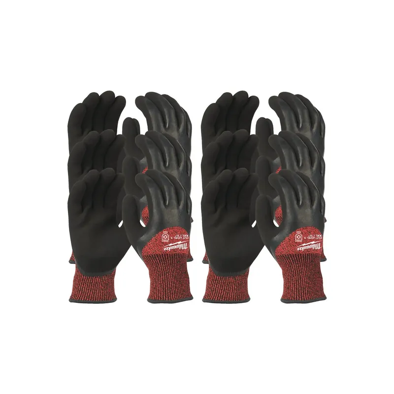 Versand Am Gleichen Tag Milwaukee Kälte-Schnittschutzhandschuhe Klasse 3/C Größe 11 (XXL) 12er Pack