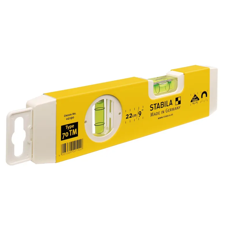 Heißes Angebot Stabila Wasserwaage Type 70 TM 22 cm