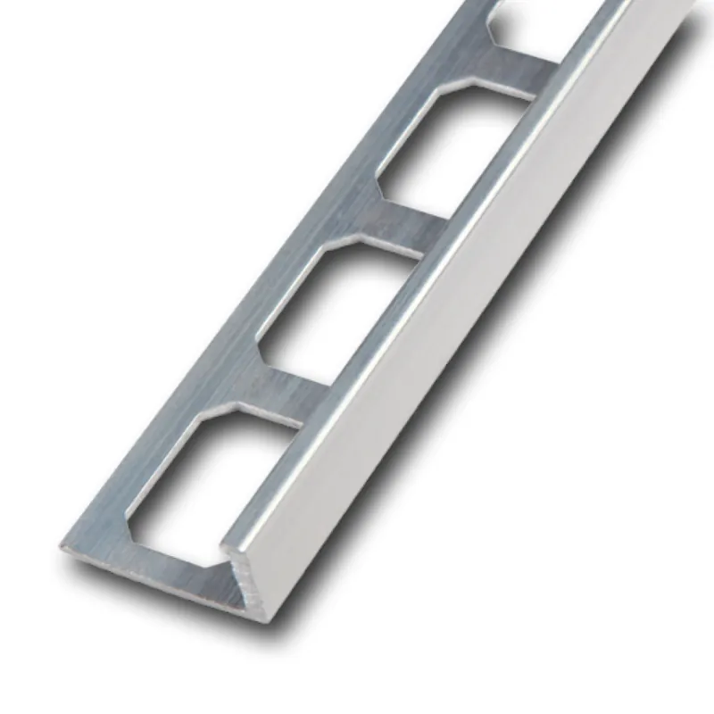 Neuheit Winkelabschlussprofil Aluminium natur