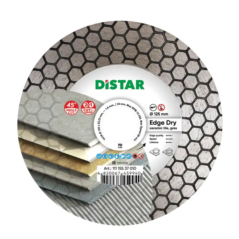 Bestseller DiSTAR Edge Dry / Jolly-Diamantscheibe - Ø 125 mm