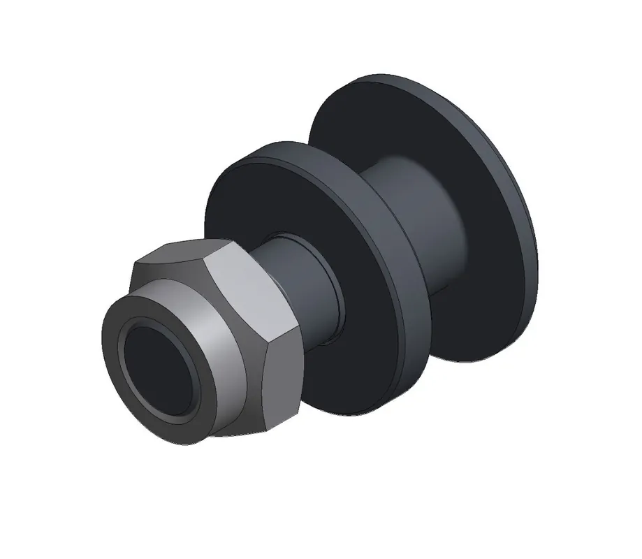 Markenprodukt Ersatzachse kpl. (für Kaufmann Schneidrädchen Ø 22 mm)