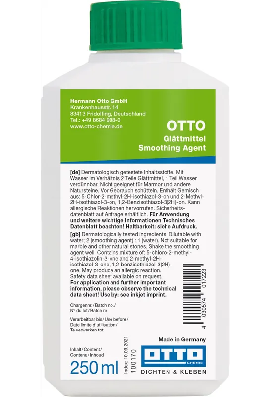 Ausverkauf OTTO Glättmittel (250 ml, 1 & 5 ltr.)