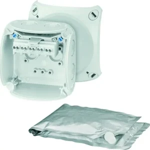 Beliebt Hensel WP 0202G Kabelabzweigkasten 1,5-2,5qmm 3ph. 4qmm 1ph. 5polig grau