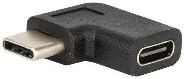 Ausverkauf E+P CC377 USB-C Kompaktadapter USB-C Stecker+USB-C Kupplung Winkel 270°