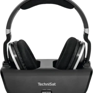 Begrenztes Angebot TechniSat StereoMan 2 (V2) sw Funkkopfhörer 2,4GHz