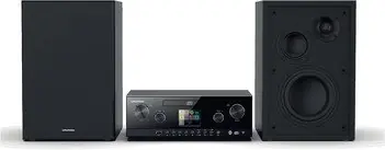 Echt Grundig CMS 5000BT DAB+ WEB 2x50W DAB+ Internetradio BT USB Alu