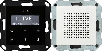 Gira Unterputz-Radio RDS System 55 rws 228003 Online Kaufen