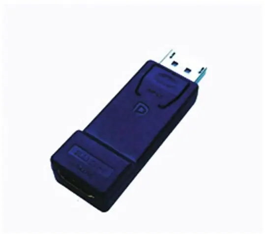 Heißes Angebot E+P Adapter DisplayPort 20p Stecker +19p Kupplun DP 5