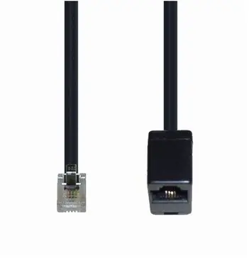 E+P Telefonkabel T 19 6,0m Westernstecker/Westernkupplung Rabatt