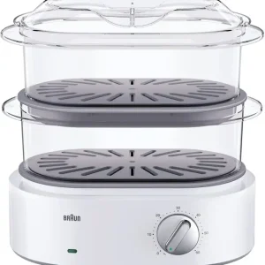 Preiswert Braun FS 5100 Dampfgarer weiß Abakus