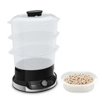 Super-Preis TEFAL Dampfgarer Stand 9l 800W 3korb sw VC2048