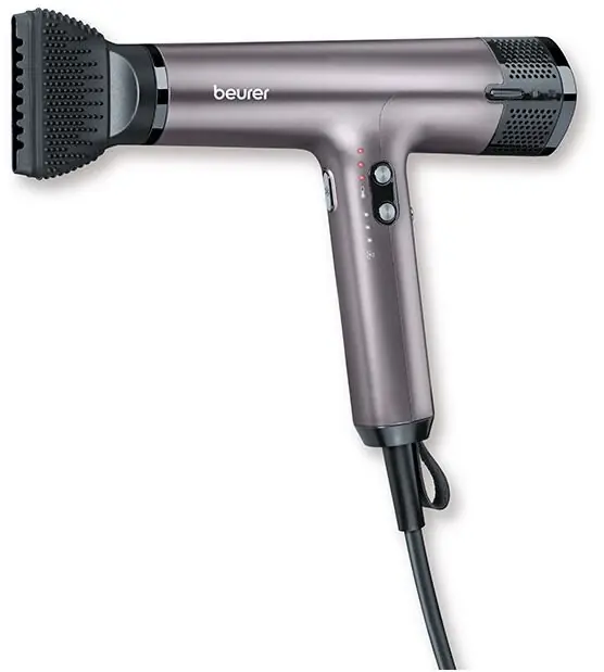 BEURER - HC 100HighSpeed Hand-Haartrockner 1700W vi 4stuf Diffusor Neuheit